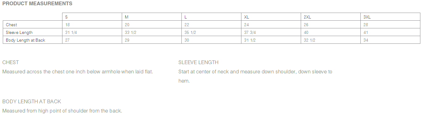 Hanes Beefy T Size Chart