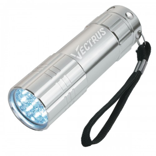 Aluminum LED flashlight